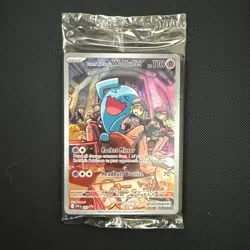 Team Rocket's Wobbuffet 203 Sv: Scarlet & Violet Promo Cards Holo Sealed NM - Image 1
