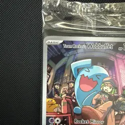 Team Rocket's Wobbuffet 203 Sv: Scarlet & Violet Promo Cards Holo Sealed NM - Image 2