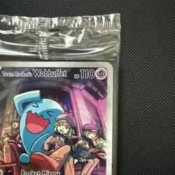 Team Rocket's Wobbuffet 203 Sv: Scarlet & Violet Promo Cards Holo Sealed NM - Image 3