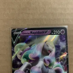 Pokemon TCG Galarian Rapidash SWSH Black Star Promos SWSH111 Holo Promo - Image 2