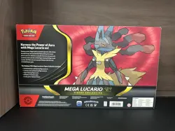 Pokemon TCG Mega Lucario ex Premium Figure Collection Box Factory Sealed - Image 2