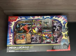 Pokemon TCG Mega Lucario ex Premium Figure Collection Box Factory Sealed - Image 3