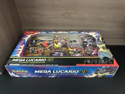 Pokemon TCG Mega Lucario ex Premium Figure Collection Box Factory Sealed - Image 4