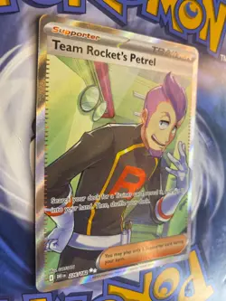 Team Rocket's Petrel 226/182 Ultra Rare Full Art - Pokemon Destined Rivals SV10 - Image 2
