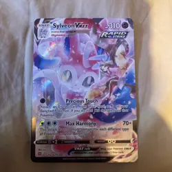 2022 POKEMON SWORD & SHIELD BRILLIANT STARS TG15/TG30 FULL ART/SYLVEON VMAX - Image 1