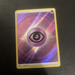 Pokemon TCG Psychic Energy (Texture Full Art) Crown Zenith 156/159 Holo Ultra... - Image 1