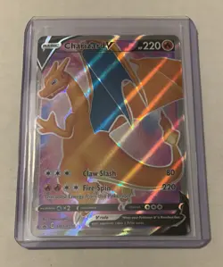 Pokemon Champions Path Charizard V SWSH050 Promo Full Art NM-MT - Image 1
