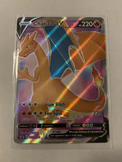Pokemon Champions Path Charizard V SWSH050 Promo Full Art NM-MT - Image 2