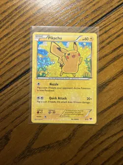 Pikachu 5/12 McDonald's Promos 2014 Pokemon Card LP-MP RARE - Image 1
