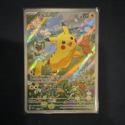 Pokemon Pikachu 088 SVP Scarlet & Violet Promo Holo 70 HP Card - Image 1