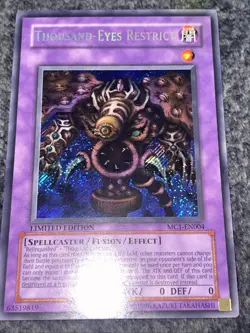 Yu-Gi-Oh! Thousand-Eyes Restrict MC1-EN004. Limited Edition Foil. QUICK SHIPPING - Image 1