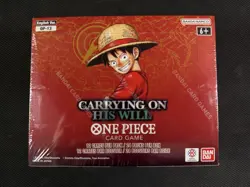 One Piece Cards Sealed Booster Box Carry On His Will Bandai OP-13 - Image 1