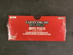 One Piece Cards Sealed Booster Box Carry On His Will Bandai OP-13 - Image 4