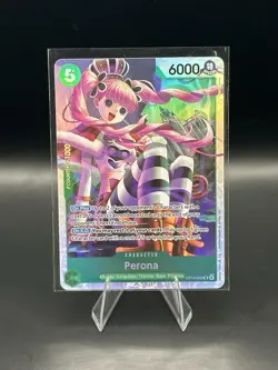 Perona OP14-033 SR | NM | The Azure Sea's Seven | One Piece TCG | English - Image 1