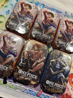 ONE PIECE CARD GAME - TIN PACK SET VOL. 2 (TS-02, OP13) x6 In HAND Ready to Ship - Image 2