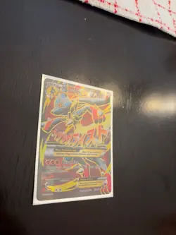 Pokemon TCG M Lucario EX 55a/111 Furious Fists Holo Full Art Ultra Rare Card - Image 3