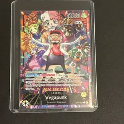 One Piece Vegapunk OP07-097 Leader Alternative Art 500 Years in the Future - Image 1