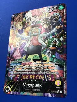 One Piece OP07-097 Vegapunk | Leader Alt Art English Parallel ENG CCG CARD - Image 4