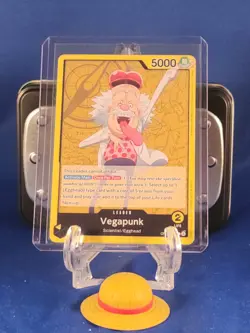 Vegapunk - OP07-097 - Leader - English - Near Mint - One Piece CCG - Image 1