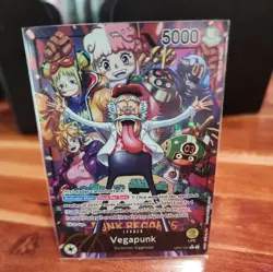 One Piece Vegapunk OP07-097 Leader Alt Art 500 Years in the Future English - Image 1