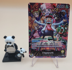One Piece Vegapunk OP07-097 Leader Alt Art 500 Years in the Future English - Image 1