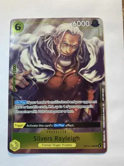Silvers Rayleigh OP14-108 R - Azure Sea's Seven Dash Pack Promo NM - Image 1