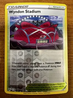 Pokemon Vivid Voltage Wyndon Stadium Reverse Holo Uncommon Trainer Card 161/185 - Image 1