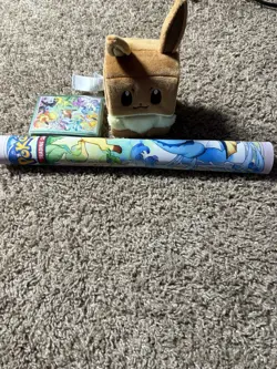 Prismatic Evolutions UPC - Eevee Deck Box, Sleeves, And Play Mat - NO Cards - Image 2