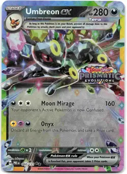 Umbreon ex - (Prismatic Evolutions Stamp) Promo Miscellaneous Cards & Products - Image 1