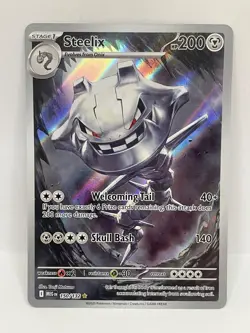 Steelix Illustration Rare Pokemon TCG Mega Evolutions 150/132 - Image 1