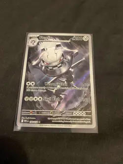 Pokemon TCG Card Steelix 150/132 Mega Evolutions Illustration Rare - NM - Image 1
