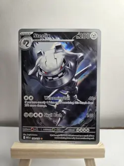2025 Pokemon TCG Mega Evolutions Steelix Illustration Rare 150/132 NM - Image 2