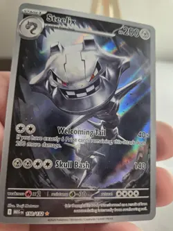 2025 Pokemon TCG Mega Evolutions Steelix Illustration Rare 150/132 NM - Image 4