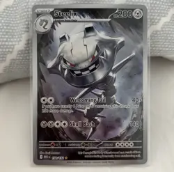 Steelix 150/132 Illustration Rare Mega Evolutions Pokemon Card TCG NM/M - Image 1
