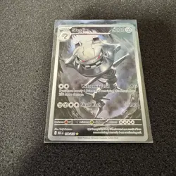 Steelix Pokemon 150/132 Mega Evolutions Illustration Rare Full Art IR TCG NM - Image 1