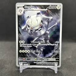 Steelix 150/132 Illustration Rare Pokemon TCG Mega Evolutions NM - Image 1