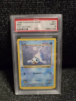 PSA 9 1st Edition Pokemon Game Card Shadowless BASE SET Seel Mint #41 Vintage - Image 1