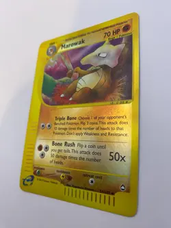Pokemon Card - Reverse-Holo Marowak 54/147 Aquapolis *PL* e-Card Uncommon - Image 5