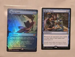 ​Title: MTG Rhystic Study BUNDLE - WOT #0025 Foil & Jumpstart #0169 - NM - Image 2