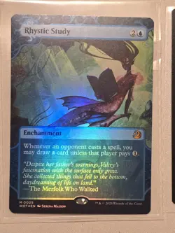 ​Title: MTG Rhystic Study BUNDLE - WOT #0025 Foil & Jumpstart #0169 - NM - Image 3