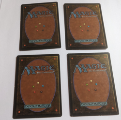 Magic MTG 4x Lightning Bolt FBB French Foreign Black Border www_MoxBeta_com #2 - Image 4