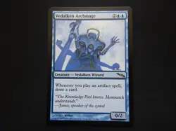 Vedalken Archmage LP [Mirrodin] #3 Mtg Magic Free Tracking! - Image 1
