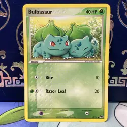 Pokemon TCG Bulbasaur Pop Series 2 Promo 12/17 LP+ NM- - Image 1