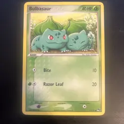 Pokemon TCG Bulbasaur 12/17 2005 POP Series 2 Tournament Promo LP - Image 1