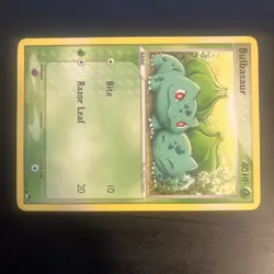 Pokemon TCG Bulbasaur 12/17 2005 POP Series 2 Tournament Promo LP - Image 3