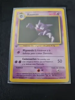 1st Edition SPANISH Haunter 29/102 Base Set - Uncommon Pokemon Card - NM/Mint - Image 1