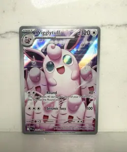 Wigglytuff 105/094 Illustration Rare (IR) - Pokemon TCG Phantasmal Flames - NM - Image 1