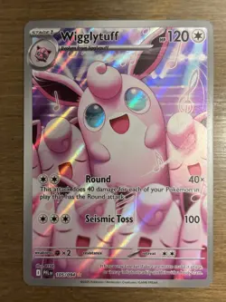 Pokemon TCG Wigglytuff 105/094 IR Phantasmal Flames Illustration Rare English NM - Image 2