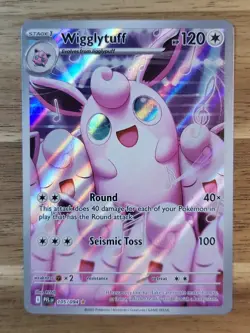 Pokemon TCG - Mega Evolutions - Phantasmal Flames - Wigglytuff 105/094 - IR - NM - Image 1