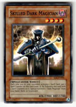 Skilled Dark Magician SD6-EN006 Unlimited Common Structure Deck: Spellcaster's J - Image 1